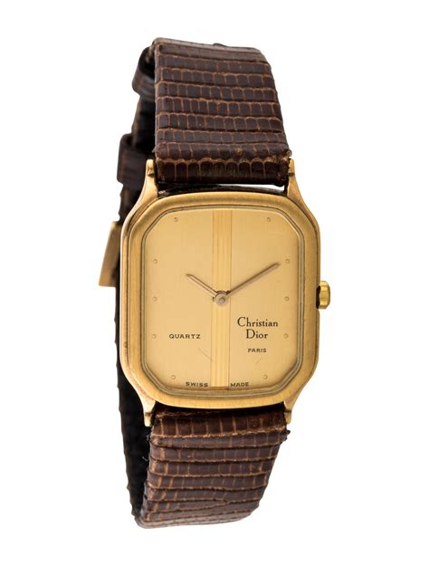 vintage christian dior watches